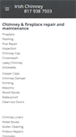 Mobile Screenshot of irishchimney.com